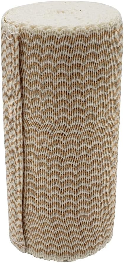 Generic Premium Elastic Bandages with SelfAdhering Closure 4 inch x 5 yds Beige