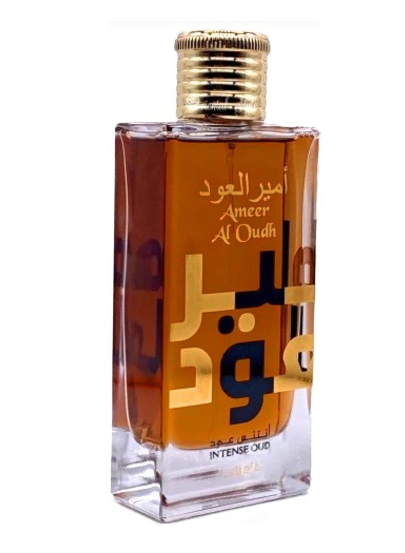 لطافة عطر للجنسين امير العود برائحة انتينس عود من لطافة او دي بارفان 100 مل - Image 2