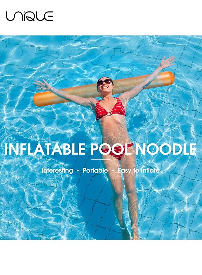 يونيك 5 قطع بركة نفخ العصي، الملونة نفخ بركة السباحة الشعرية، 41.3 بوصة المياه العائمة العصي للبالغين الاطفال، في الهواء الطلق اللعب المياه اللعب، الشاطئ بركة حزب ديكورات - Image 4