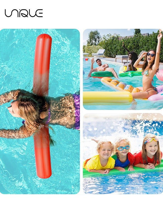 يونيك 5 قطع بركة نفخ العصي، الملونة نفخ بركة السباحة الشعرية، 41.3 بوصة المياه العائمة العصي للبالغين الاطفال، في الهواء الطلق اللعب المياه اللعب، الشاطئ بركة حزب ديكورات - Image 5
