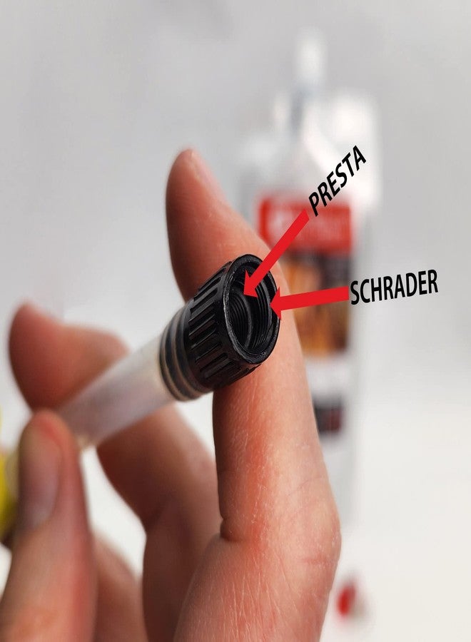 TireJect Tire Sealant Injector - Tubeless Sealant Injector Syringe Applicator Presta & Schrader Compatible - Easy Tire Sealant Installation for Bicycle & All Vehicles - 2oz with Valve Core Tools - Image 3