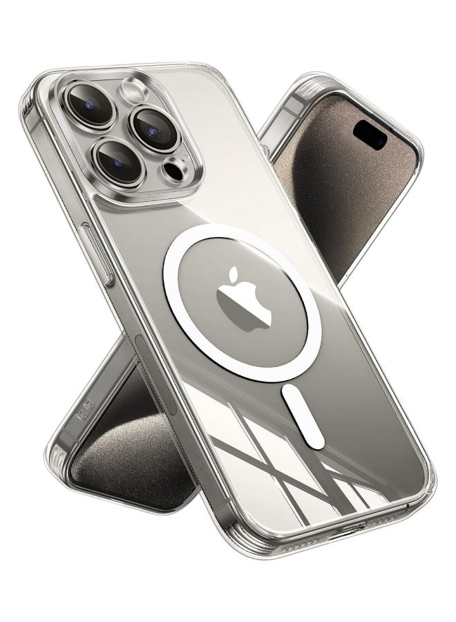 iPhone 15 Pro Max MagSafe Magnetic Case Military Grade Protection Shockproof, Anti-Scratch Cover - Image 1