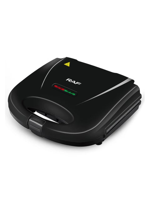 Raf – 750W Electric Sandwich Maker | Quick Heating & Easy to Clean | Perfect for Breakfast & Snacks