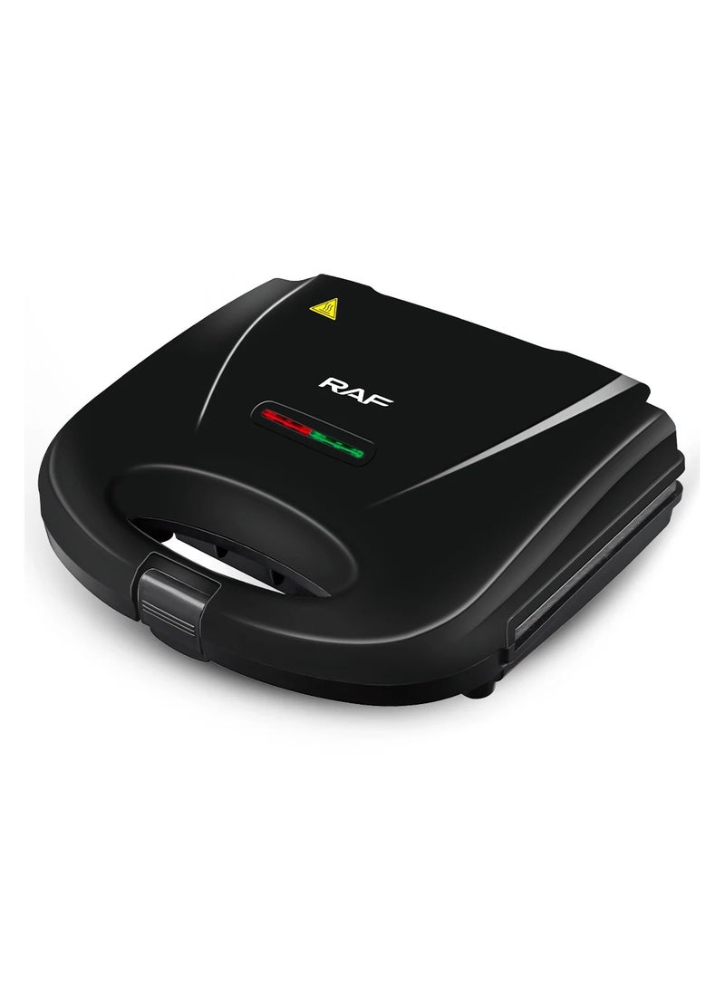 RAF Raf – 750W Electric Sandwich Maker | Quick Heating & Easy to Clean | Perfect for Breakfast & Snacks  - Image 1