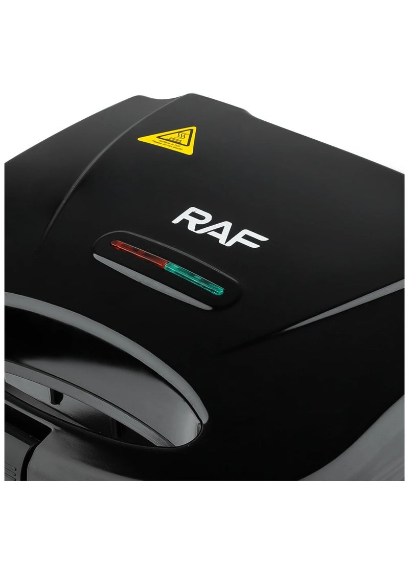 RAF Raf – 750W Electric Sandwich Maker | Quick Heating & Easy to Clean | Perfect for Breakfast & Snacks  - Image 2