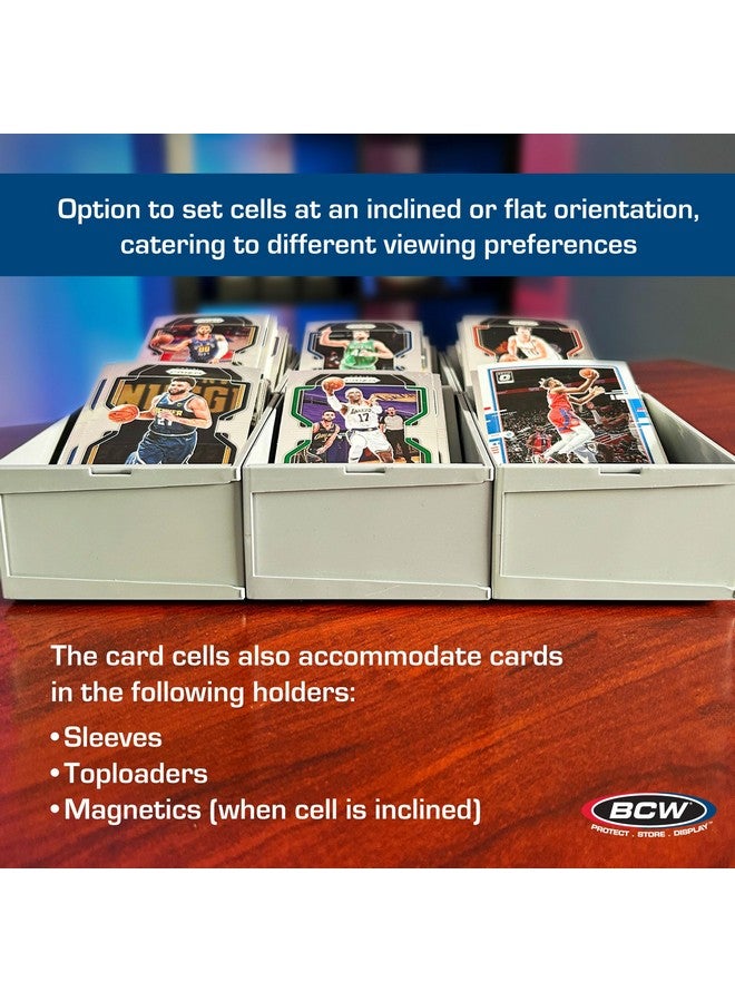 BCW Modular Card Sorting Tray | Customizable Display and Storage Grid, Expandable TCG Sorting Tray | Ideal for Sports Cards, Magic the Gathering, Pokémon, and Board Games - Image 5