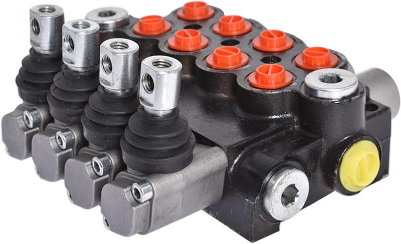 marddpair 4 Spool Hydraulic Directional Control Valve - Double Acting, 11 GPM, 3625 PSI, SAE Ports - Image 3