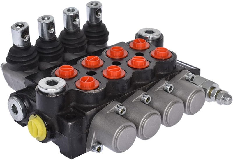 marddpair 4 Spool Hydraulic Directional Control Valve - Double Acting, 11 GPM, 3625 PSI, SAE Ports - Image 2