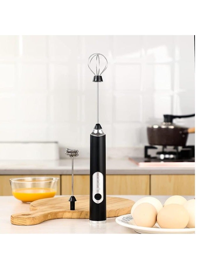 AL RAID Rechargeable Electric Foam Maker, Milk Frother Handheld Foam Maker, Drink Mixer with Stainless whisks 3 Speed Adjustable Foam Maker Blender for Cappuccino - Image 5
