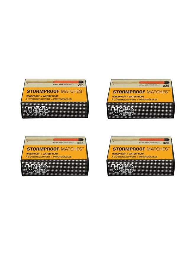 UCO Stormproof, Waterproof & Windproof Match 4-Pack - Image 1
