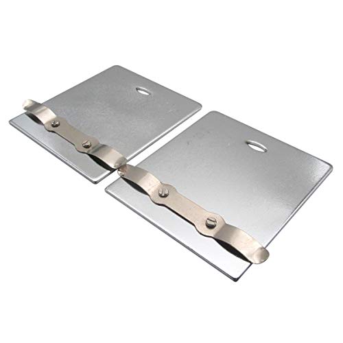 CKPSMS brand - #15147 2PCS UNIVERSAL BOBBIN COVER SLIDE PLATE 2 7/8" X 2 1/2" Compatible with MANY SINGER 15 - Image 2