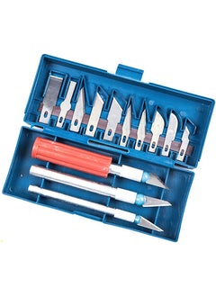 Hobby Engraving Carving Utility Knife Set 16 Pieces - pzsku/Z7F67D435C24526AA0675Z/45/_/1730485103/9b46641d-443f-496c-9cee-de6905809f03