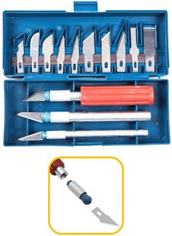 Marka Adınız Hobby Engraving Carving Utility Knife Set 16 Pieces  - Image 4