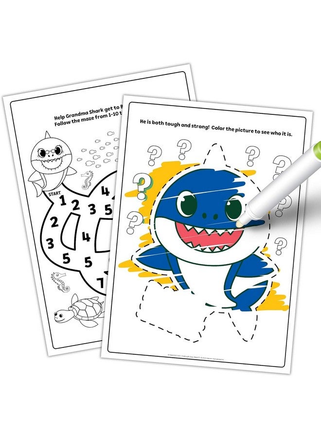 Bendon Paint with Water Super Set for Toddlers, Kids - Bundle with 3 Mess Free Books with Water Surprise Brushes Featuring Baby Shark, Sesame Street, and Peppa Pig - Image 3