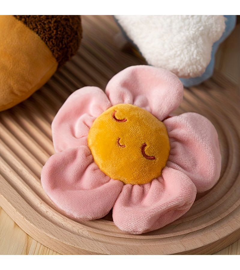 Cloud Baby Soft Hanging Rattle Travel Toy With Teether For Stroller Car Seat - Image 1