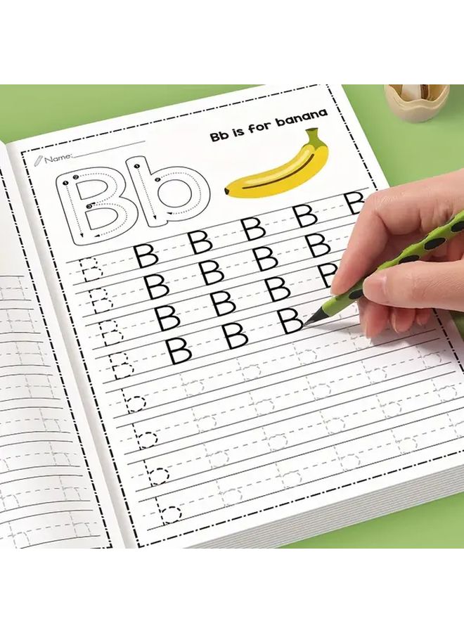 Learn To Write ABC Alphabet Tracing Workbook For Kids Preschool Handwriting Practice Letter Formation Phonics Activities Kindergarten Readiness - Image 4