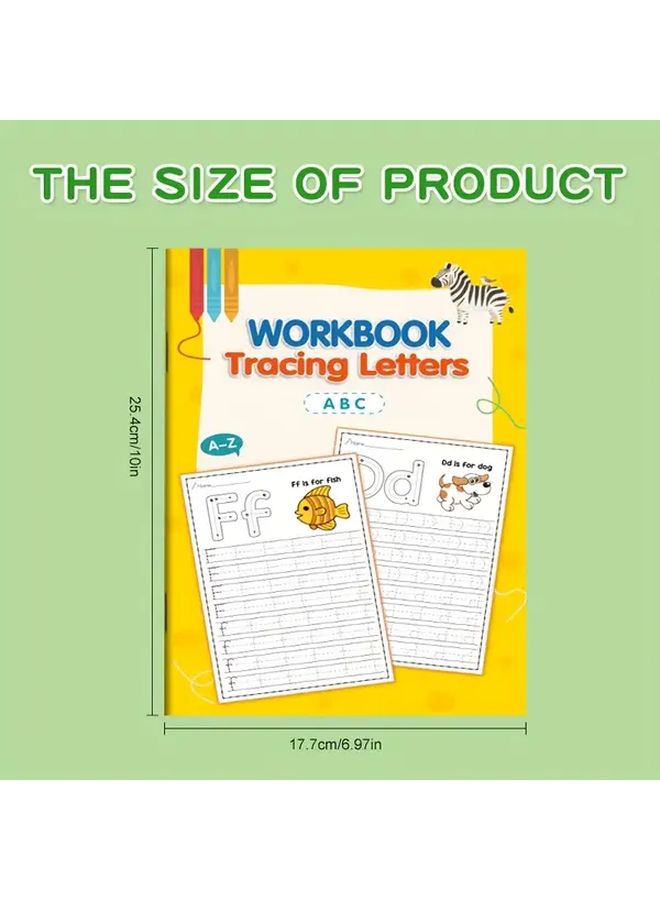 Learn To Write ABC Alphabet Tracing Workbook For Kids Preschool Handwriting Practice Letter Formation Phonics Activities Kindergarten Readiness - Image 2