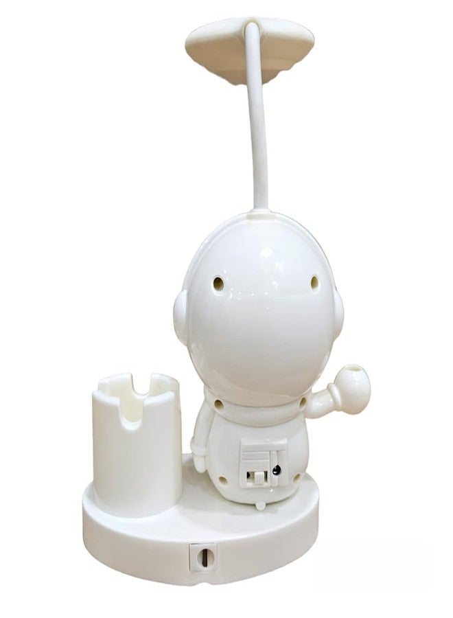 ARUNA DECOR Astronaut Kids Table Lamp, Portable Table Light, Cute Foldable Reading Light Bedroom Children's Table Lamp for Study | Return Gifts| Night lamp [13 inch] (Astronaut White) - Image 5
