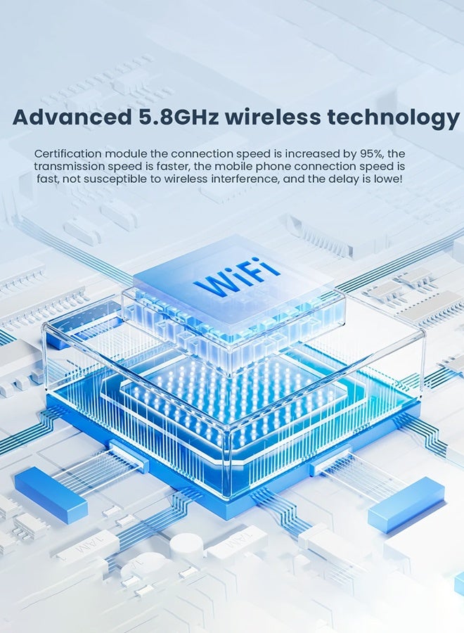 Digisand 2-in-1 Wireless CarPlay Dongle Wired to Wireless Android Auto Adapter AI Smart Box Car Intelligent Systems For Car With CarPlay - Image 4