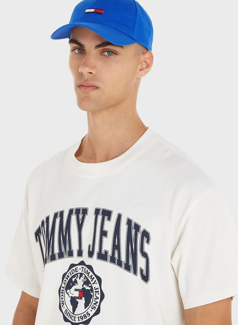 TOMMY JEANS Flag Curved Peak Cap