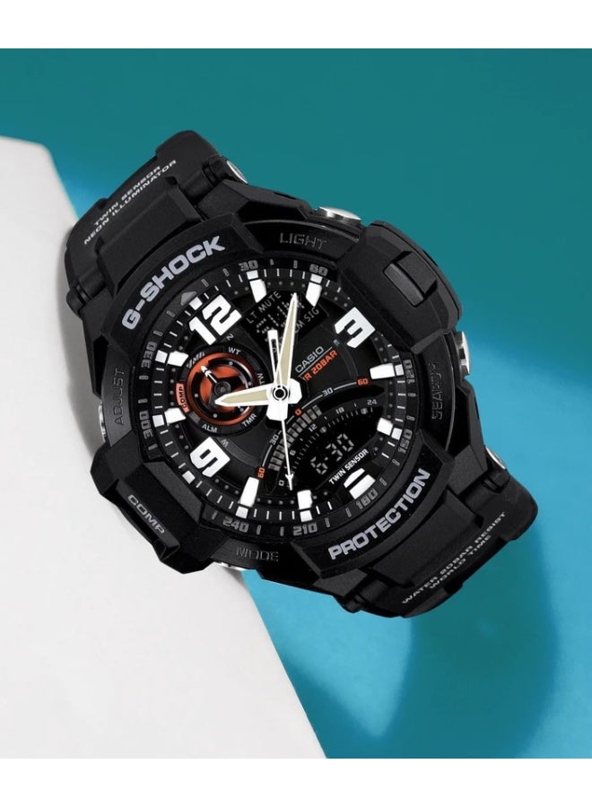 Casio GA-1000-1ADR G-Shock Men's Analog-Digital Quartz Watch - Image 2