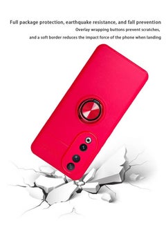 X-level Honor 90 5G Case Cover Protector Accessories with Magnetic Car Mount Magnetic Ring Holder Anti-Scratch Shockproof Phone Back Cover Durable Full Body Protection for Honor 90 5G  - Image 2