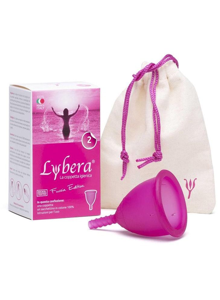 Lybera Fuchsia Edition Menstrual Cup Case Free Gift - Image 2