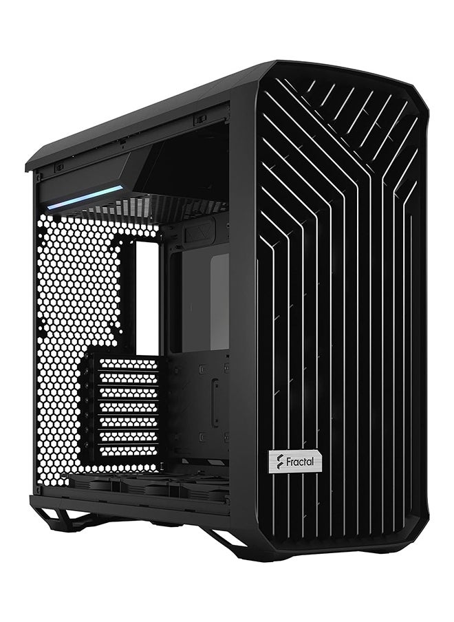 Fractal Design - Fractal Design Torrent E-ATX Mid Tower Computer Case, 7x Expansion Slots, High Airflow, 4 x 2.5" Bays, Supports Radiators up to 16.5", 2x 180mm & 3x 140mm Fans, Black TG Dark Tint | FD-C-TOR1A-06 - Image 1