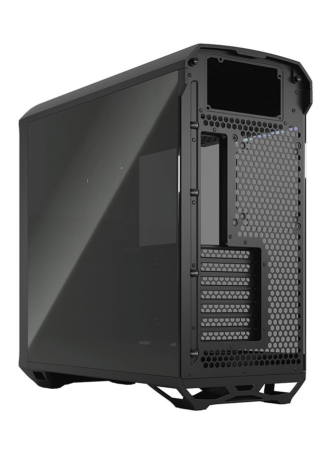 Fractal Design - Fractal Design Torrent E-ATX Mid Tower Computer Case, 7x Expansion Slots, High Airflow, 4 x 2.5" Bays, Supports Radiators up to 16.5", 2x 180mm & 3x 140mm Fans, Black TG Dark Tint | FD-C-TOR1A-06 - Image 1