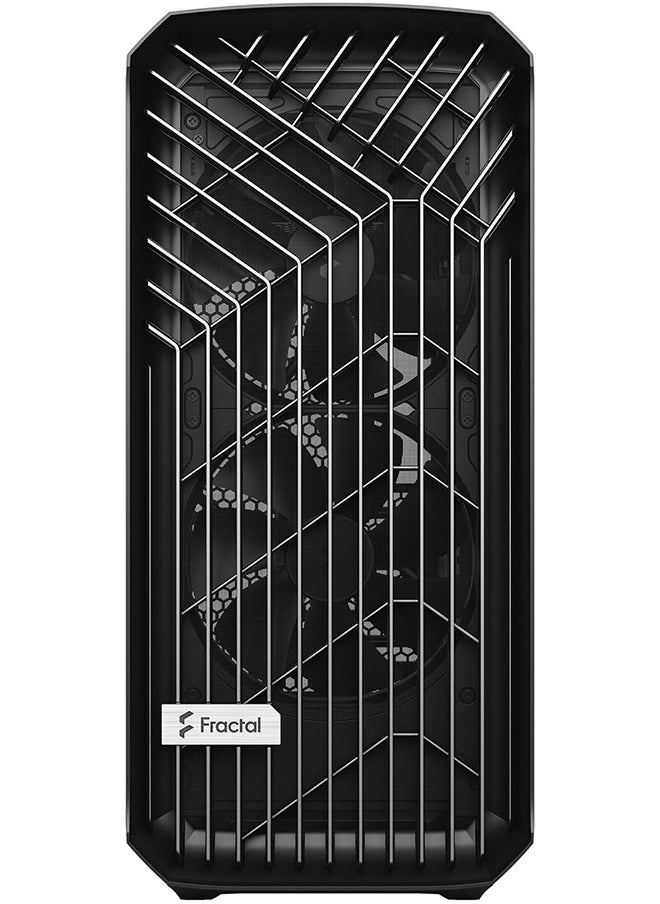 Fractal Design - Fractal Design Torrent E-ATX Mid Tower Computer Case, 7x Expansion Slots, High Airflow, 4 x 2.5" Bays, Supports Radiators up to 16.5", 2x 180mm & 3x 140mm Fans, Black TG Dark Tint | FD-C-TOR1A-06 - Image 1