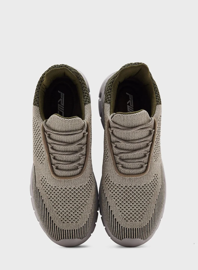FRWD Dummy Lace Knitted Sneakers