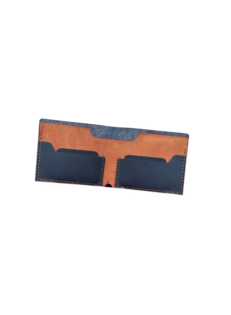 Decov Handmade Genuine Leather Wallet, 8 Card Slots, Cash Pocket - Image 1