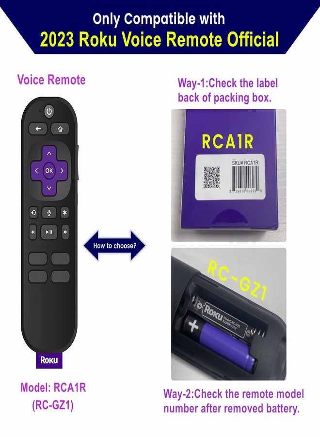 weishan Glowing Blue Remote Cover Replacement for Roku Voice Remote (Official) Control RCA1R, RC-GZ1- Anti-Slip Silicone Case with Lanyard, Glow in The Dark - Image 4