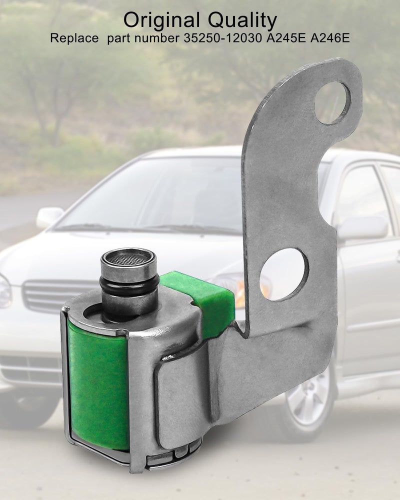 AUGREX Upgrade Transmission Shift Solenoid Valve Replace 35250-12030 A245E A246E Fit for Toyota Corolla 1.8L Matrix 2003 2004 2005 2006, Trans Control Solenoid - Image 4