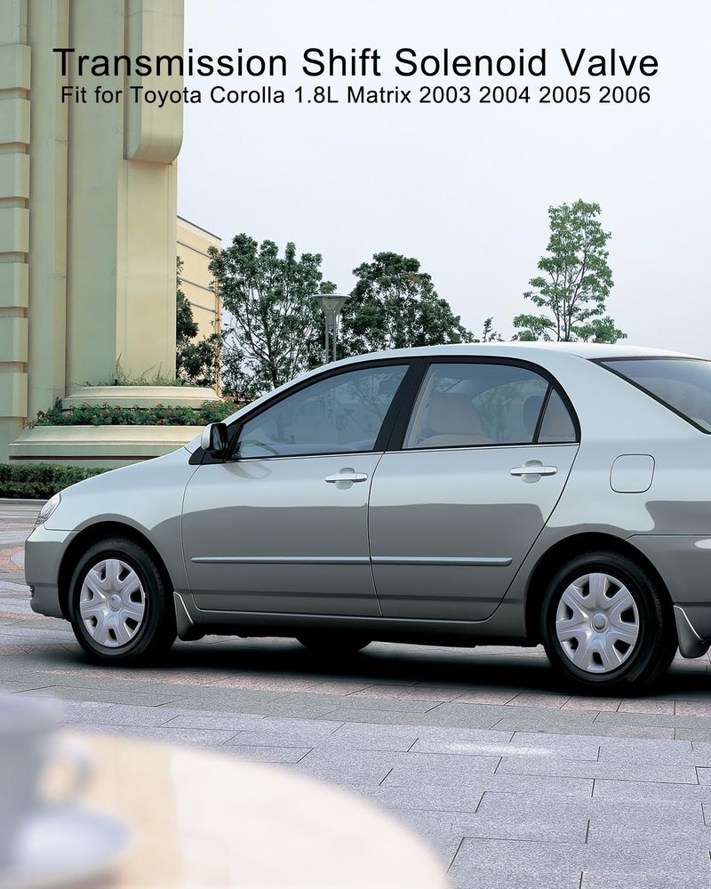 AUGREX Upgrade Transmission Shift Solenoid Valve Replace 35250-12030 A245E A246E Fit for Toyota Corolla 1.8L Matrix 2003 2004 2005 2006, Trans Control Solenoid - Image 5