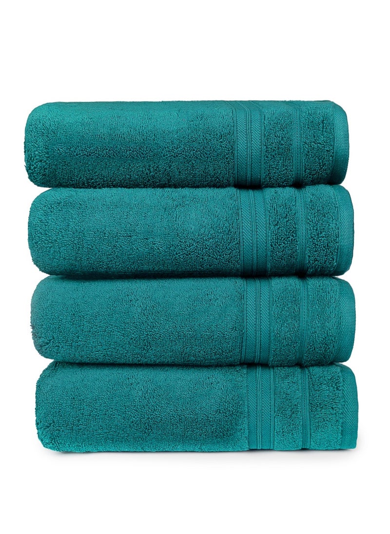 CLEANUP TOWELS Cleanup Towels Set of 04 Bath Towels. Size 70x130 Cm. Durable Quality With Excellent Color Options Specially Designed To Match Your Washrooms, Homes, Spas And Hotels As You Desire. Well Absorbant Durable Lasts Long. 550 + GSM Guranteed.  - Image 1
