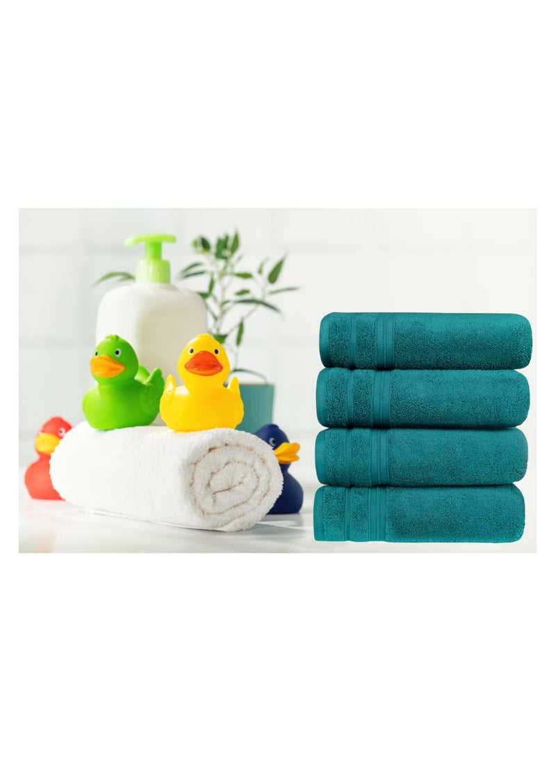 CLEANUP TOWELS Cleanup Towels Set of 04 Bath Towels. Size 70x130 Cm. Durable Quality With Excellent Color Options Specially Designed To Match Your Washrooms, Homes, Spas And Hotels As You Desire. Well Absorbant Durable Lasts Long. 550 + GSM Guranteed.  - Image 2