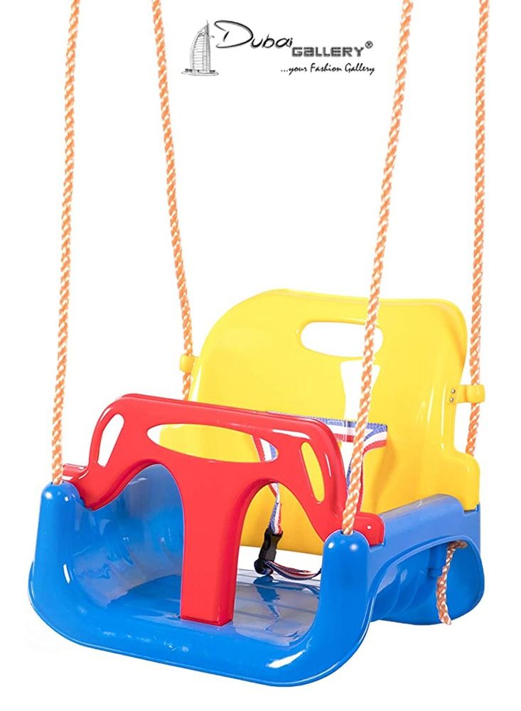 DubaiGallery 3-in-1 Swing Seat for Toddlers and Children Removable Hanging Outdoor Seat - Image 1