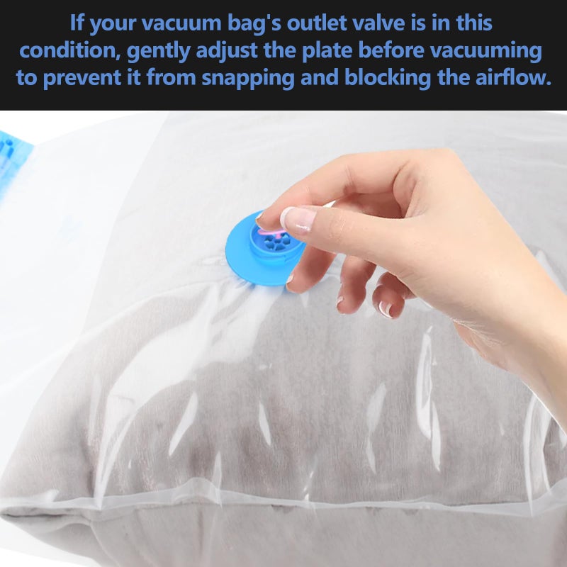 kissleaf Electric Pump for Vacuum Storage Bags, Air Pump Storage Bags,Portable Vacuum Pump for Various Vacuum Sealer Bags, Suitable for Common Vacuum Bags-Black (No storage bags) - Image 5