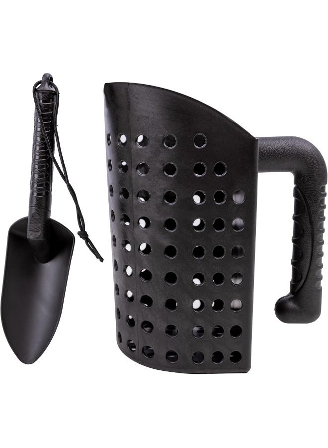 Island Genius Sand Scoop And Shovel Digging Tools For Metal Detecting, Beach Shelling, Sand Sifter - Image 1