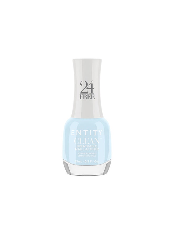 Entity Clean Breathable Nail Lacquer - Unbelieva-Blue 15ml - Image 1