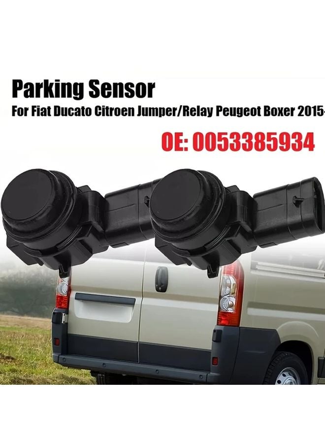 Black Parking Sensor for Peugeot Citroen Fiat Boxer Relay Ducato 2015 2023 - Image 5