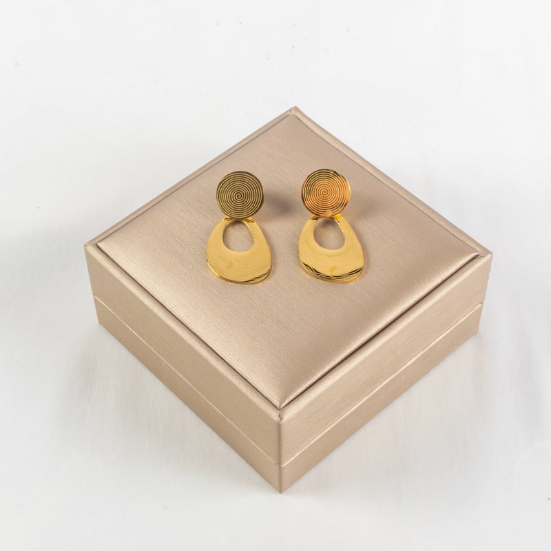 حلق أستانليس ستيل ذهبي