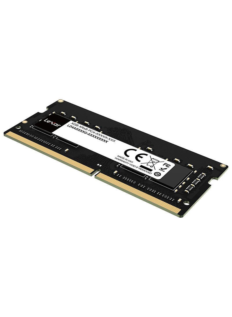 Lexar SODIMM DDR4 RAM 16GB-LD4AS016G-B3200GSST Black - Image 3