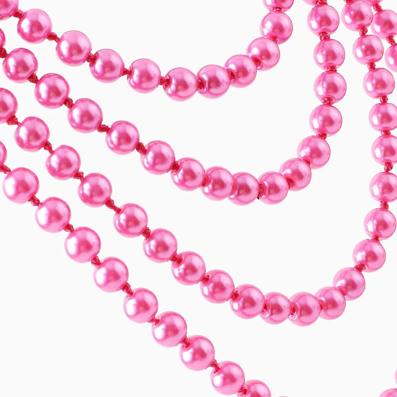BABEYOND Long Pearl Necklace Faux Pearls Necklace Set Beaded Long Pearls Necklace 1920s Gatsby Costume Jewelry - Image 4