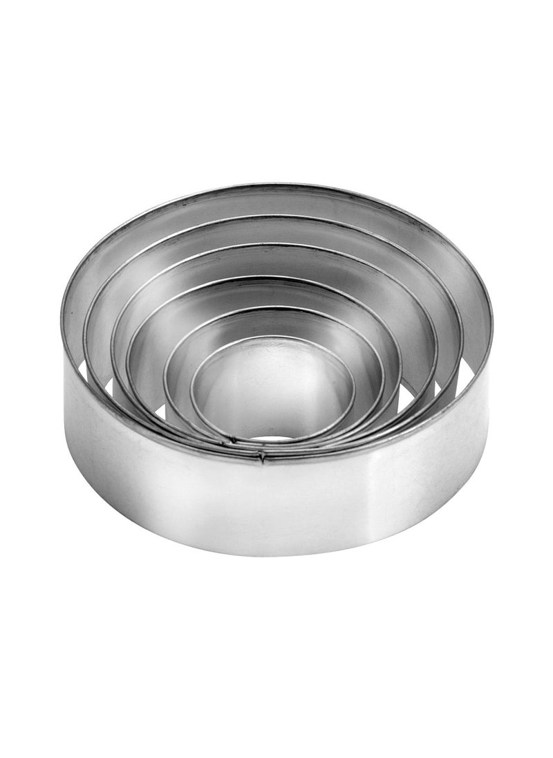 tescoma - Delicia Round-Shaped Cookie Cutters - 6Pcs - Image 1
