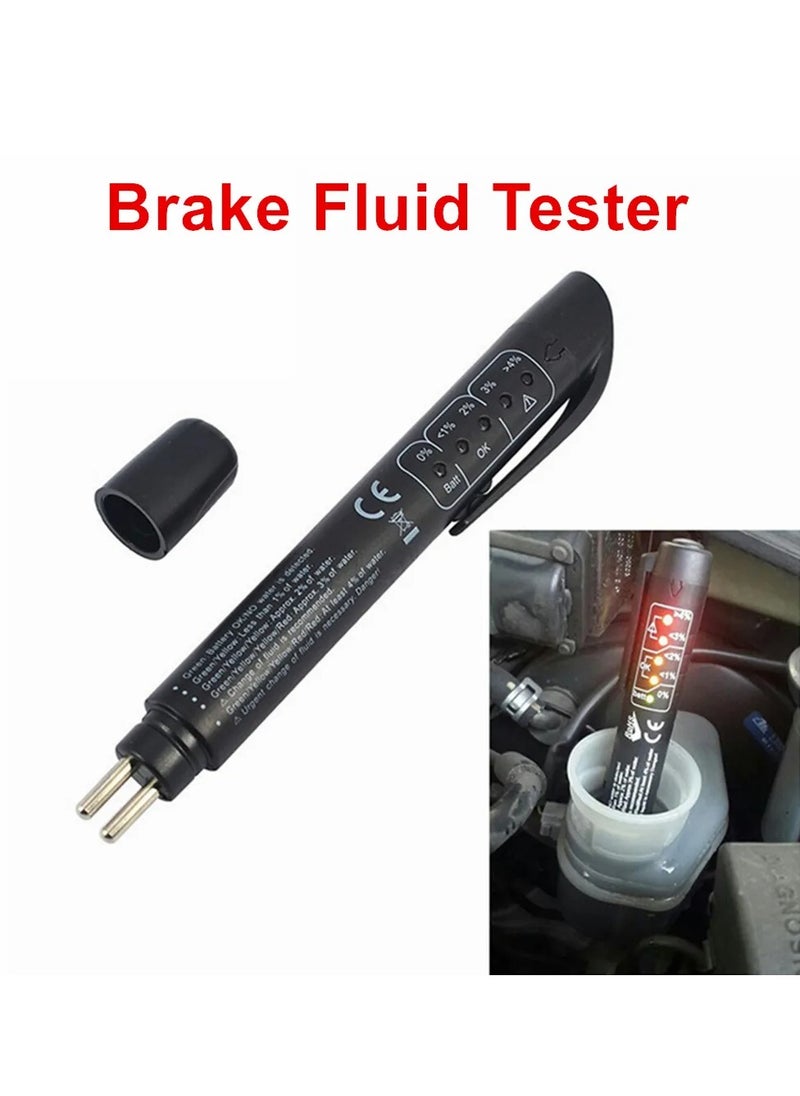 Generic - Automotive Brake Fluid Brake Oil Testing Pen Vehicle Brake Fluid Tester Oil Quality Test Display Testing Tools With Liquid LED - Image 1