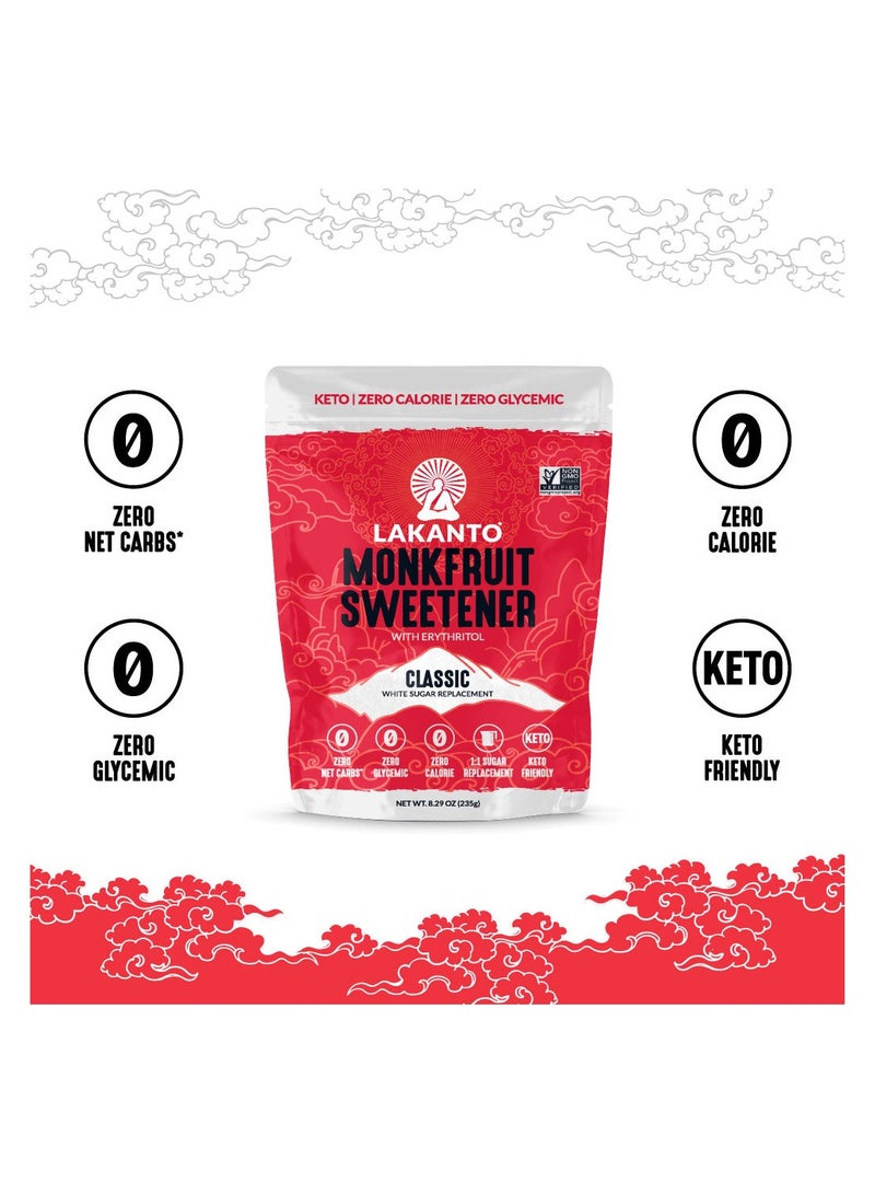 LAKANTO Classic Monkfruit And Erythritol Sweetener White Sugar Replacement 454 G - Image 5