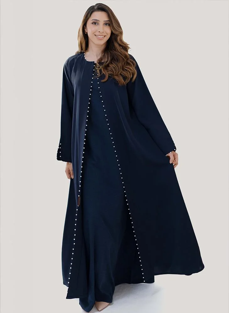 Nasab Art Abaya with pearls