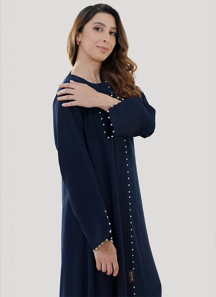 Nasab Art Abaya with pearls